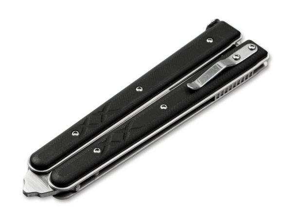 Nóż Böker Plus Balisong Tactical, duży, łożyska - obrazek 2