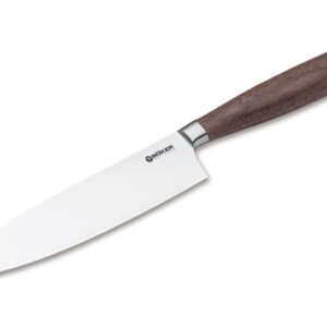 Nóż Santoku Böker Solingen Core Walnut