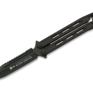 Nóż motylek K25 36214 Balisong Black