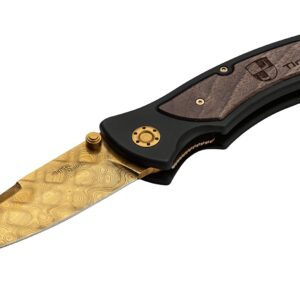 Nóż Böker Tirpitz Damast Gold