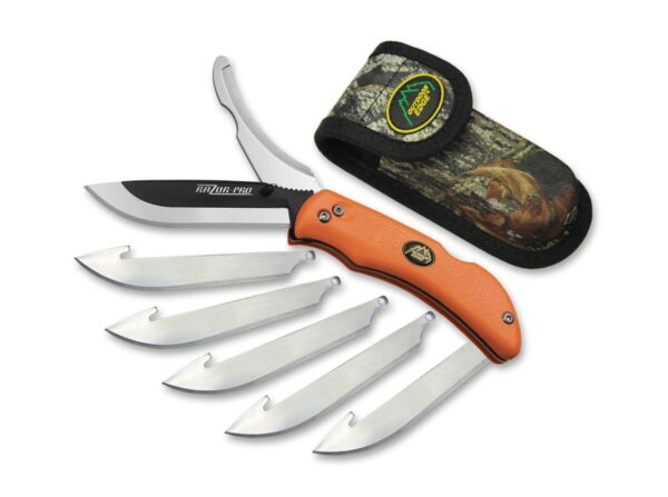 Nóż Outdoor Edge Razor Pro Orange - obrazek 2