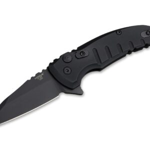 Nóż Hogue 24166 X1 Microflip Wharncliffe All Black