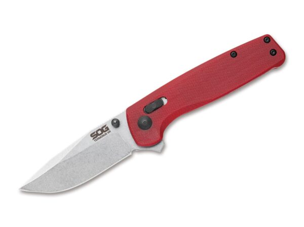 Nóż SOG Terminus XR G10 Crimson