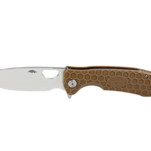 Nóż Honey Badger Flipper Large Tan