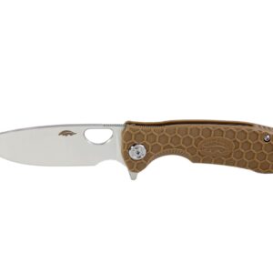 Nóż Honey Badger Flipper Medium Tan