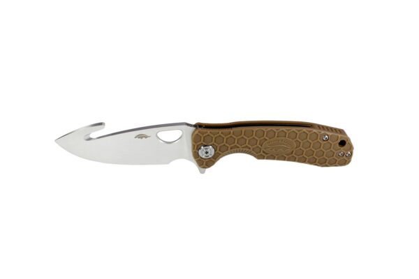 Nóż Honey Badger Hook Large Tan