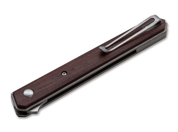 Nóż Böker Plus Kwaiken Air Cocobolo Brown - obrazek 2