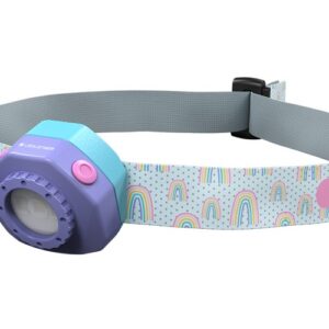 Latarka Czołowa Ledlenser KidLed 4R Lila