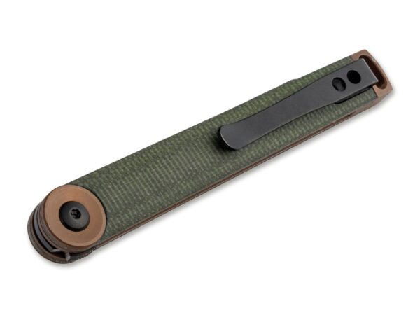 Nóż Böker Plus Kaizen Green Canvas Micarta - obrazek 2