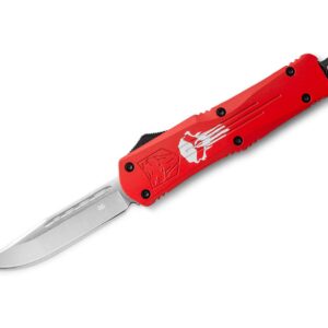 Nóż Cobratec Large Red Punisher Drop N. S.