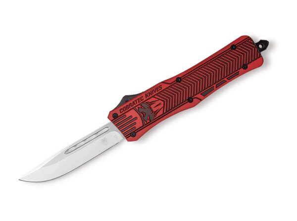 Nóż Cobratec Med. Red Gra. Black D.N.S.