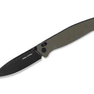 Nóż Real Steel Huginn G10 OD Green