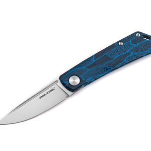 Nóż Real Steel Luna Damast G10 Sky Blue Boker EX