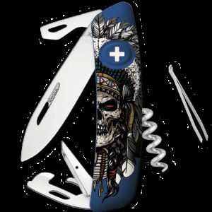 Scyzoryk SWIZA D03 Indian Skull Lee Va 95 mm