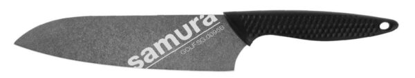 Nóż Santoku Samura Golf Stonewash AUS-8 - obrazek 2