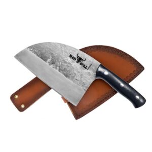 Nóż kuchenny Serb Samura Mad Bull 18 cm, czarny