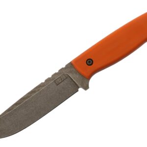 Nóż ZA-PAS Ultra Outdoor Stonewash G10 Orange