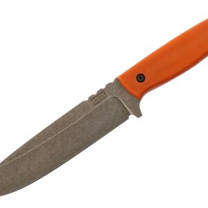 Nóż ZA-PAS Expandable Stonewash G10 Orange