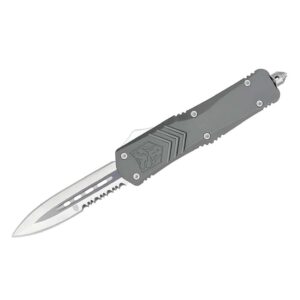 Nóż CobraTec Large FS-X Grey Dagger 1-Side Serr