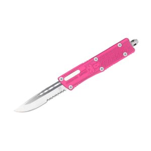 Nóż CobraTec Small Sidewinder Pink Drop Serrated