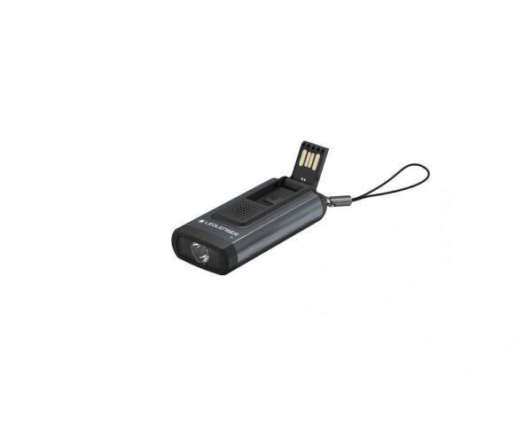 Latarka Ledlenser K6R Safety szara - obrazek 3