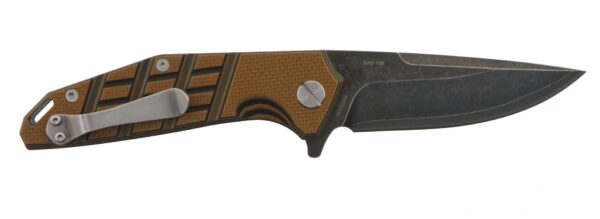 Nóż Womsi Falke Brown-Black G10 S90V - obrazek 3