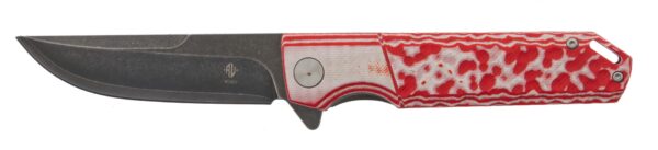 Nóż Womsi Wasp Red-White G10 S90V - obrazek 2