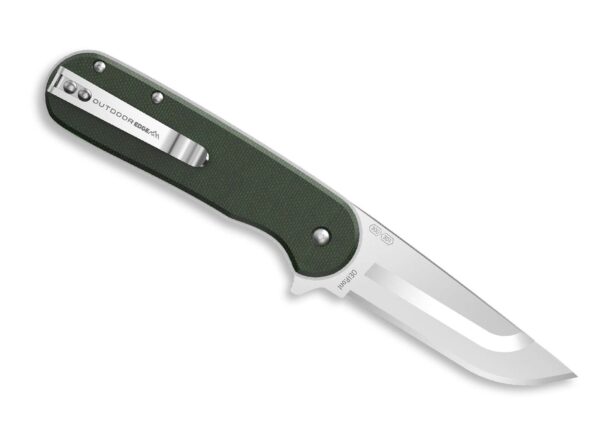 Nóż Outdoor Edge Razor VX3 3.0" Micarta Green - obrazek 2