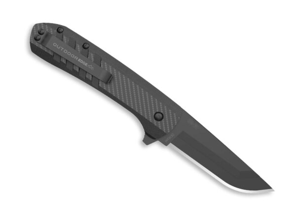 Nóż Outdoor Edge Razor VX4 3.0" CF G10 All Black - obrazek 2