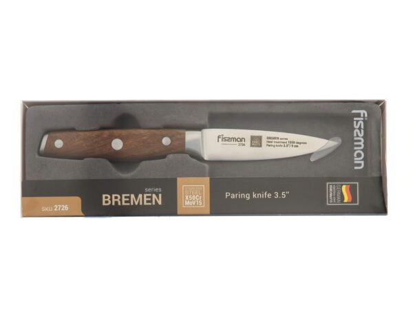 Nóż do obierania 9 cm Fissman Bremen 2726 - obrazek 2