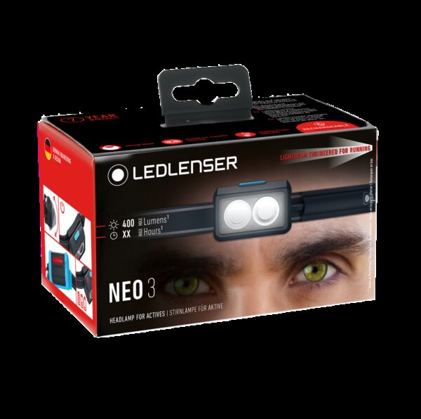 Latarka Ledlenser Neo 3 Blue - obrazek 2