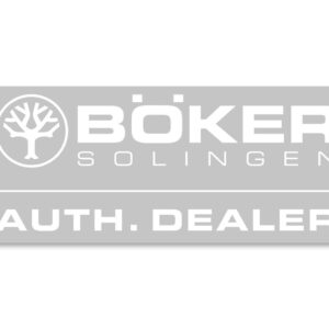 Naklejka Boker na szybę - Authorized Dealer