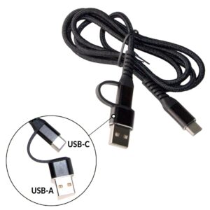 Kabel USB-C z adapterem do USB-A