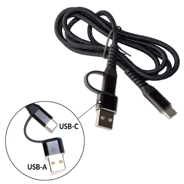 Kabel USB-C z adapterem do USB-A