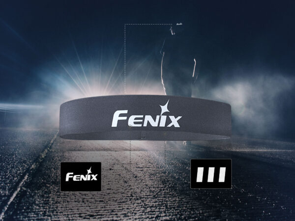Opaska na głowę Fenix AFH-10 szara - obrazek 3