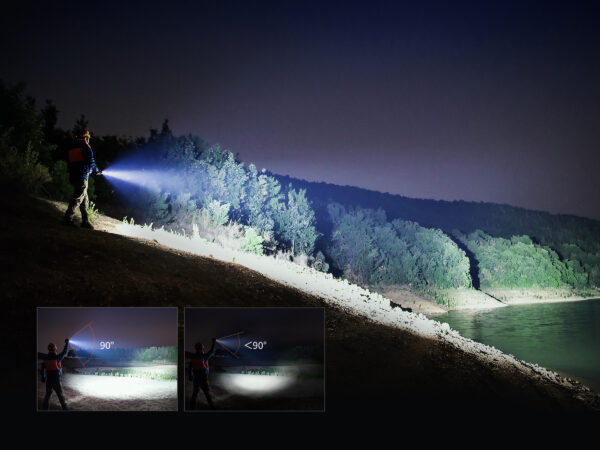 Latarka LED Fenix LR35R czarna - obrazek 7
