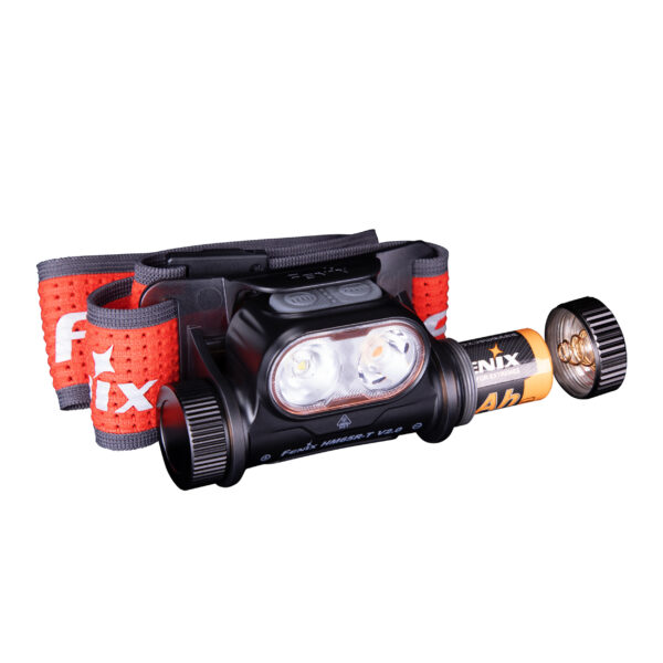 Latarka czołowa Fenix HM65R-T V2.0 czarna - obrazek 3