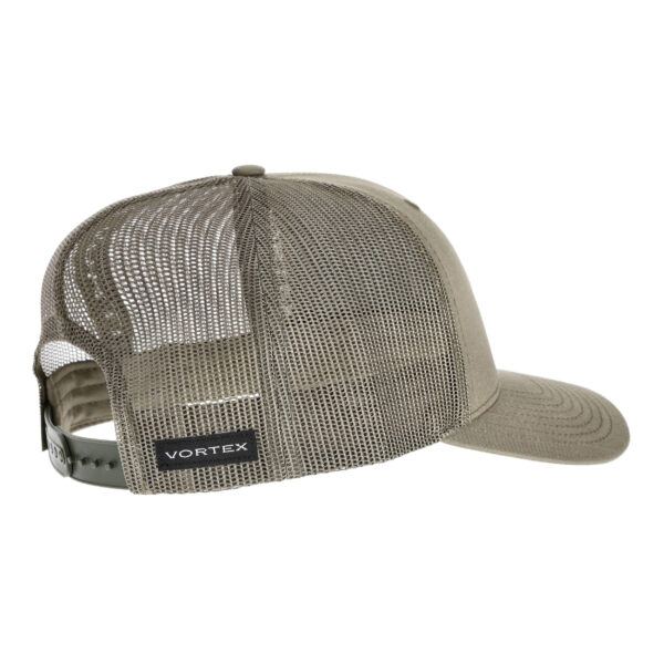 Czapka z daszkiem męska Vortex Three Peaks Leather oliwkowa