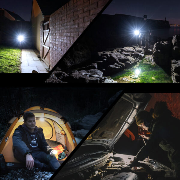 Latarka LED Fenix E03R V2.0 niebieska - obrazek 8