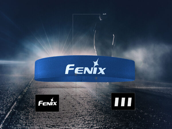 Opaska na głowę Fenix AFH-10 niebieska - obrazek 3