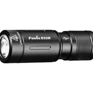 Latarka LED Fenix E02R czarna