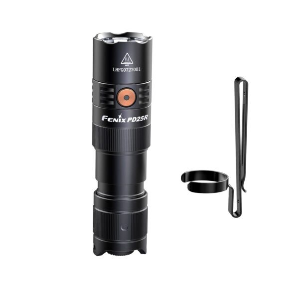 Latarka taktyczna LED Fenix PD25R czarna - obrazek 3