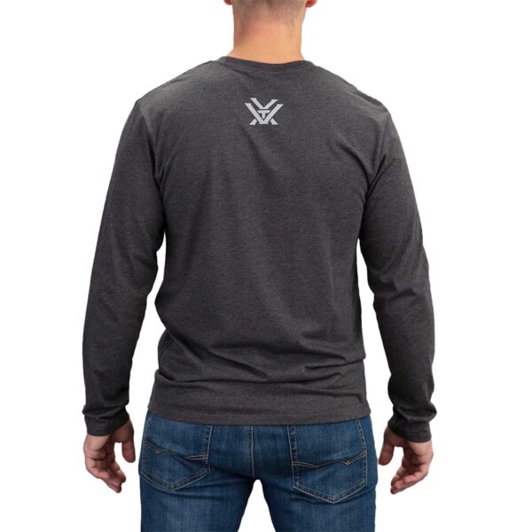 Koszulka męska Vortex Digi Camo Core Logo LS grafitowy - obrazek 2