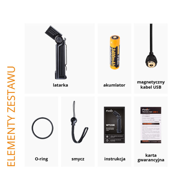 Latarka LED Fenix WT25R - obrazek 8