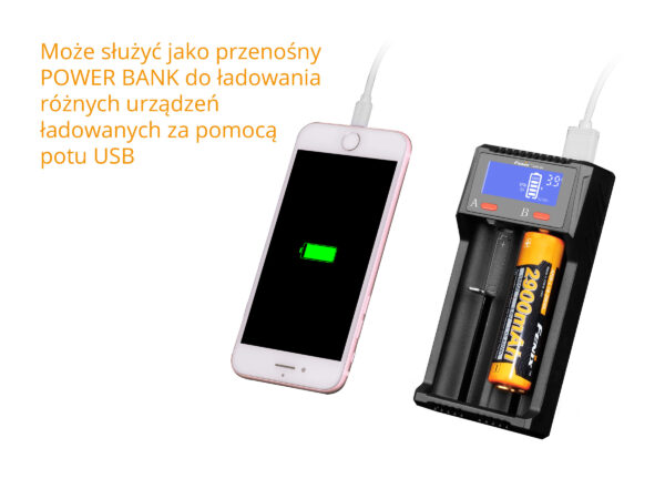 Ładowarka USB Fenix ARE-D2 - obrazek 5